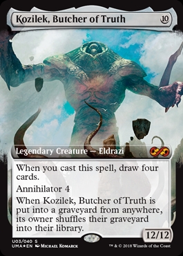 Kozilek, Butcher of Truth Ultimate Masters UMA Topper